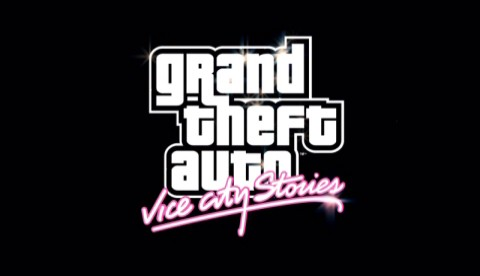 Grand Theft Auto Vice City Stories & Midnight Club 3 DUB Edition title screen for PSP